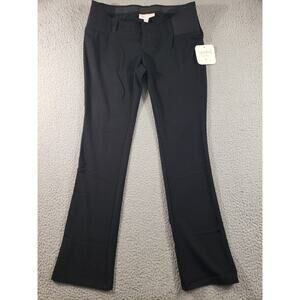 Isabel Maternity Pants Women's 2 Bootcut Black Pregnant Casual Stretch 32x32
